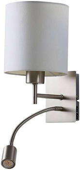 Lindby Camilo Wandleuchte Nickel/White (9620924)