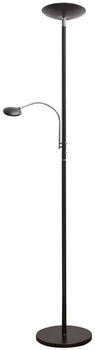Lindby Malea LED Stehleuchte w/Arm Black (9620003)