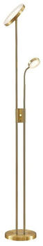 Lindby Seppa LED Stehleuchte Round Matt Brass (9945422)
