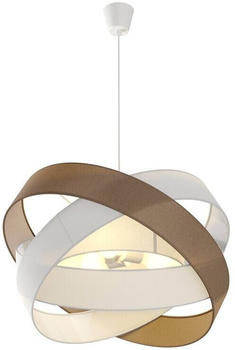 Lindby Simaria Pendelleuchte Brown/White/Grey (9639169)