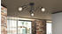 Globo Deckenstrahler Argusto Schwarz Gold Metall 24 cm (4558042403)