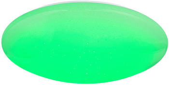 Globo LED-Deckenleuchte Opal Weiß Metall Kunststoff 12 cm Sternenhimmel (4558487901)