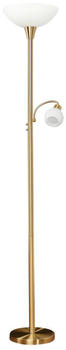 Lindby Elaina Stehleuchte Brass/White (9620009)
