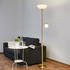 Lindby Elaina Stehleuchte Brass/White (9620009)