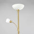 Lindby Elaina Stehleuchte Brass/White (9620009)