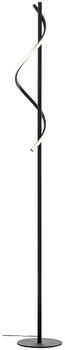 Brilliant LED Stehleuchte Eunice in Schwarz-matt 16W 1700lm schwarz