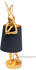 KARE Tischleuchte Animal Rabbit Polyresin Gold Schwarz Gold / 68 cm (53470)