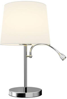 Lindby Benjiro Tischleuchte White/Chrome (9624026)