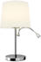 Lindby Benjiro Tischleuchte White/Chrome (9624026)