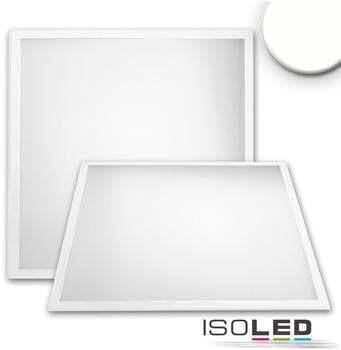 ISOLED LED Panel Professional Line 625 UGR<19 8H, 36W, Rahmen weiß, neutralweiß, Push/KNX dimmbar weiß