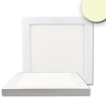 ISOLED Deckenlampe Slim 18mm, weiß, 18W, Trafo integriert, warmweiß weiß