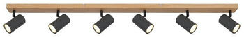 Globo Strahler Robby Alu Eisen Stahl & Metall Grau Graphit (57911-6DG)