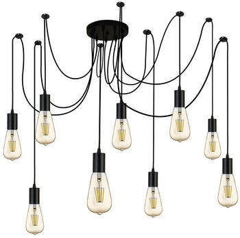 Searchlight Squiggle 9669 Pendelleuchte 9-flammig