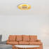 Globo Tabea LED Deckenleuchte gold 50x8,5cm gold (41900-24)
