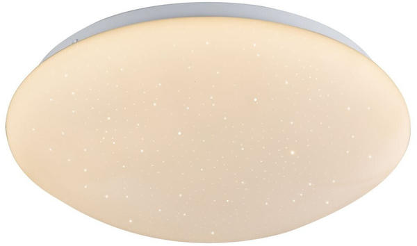 Globo Atreju I LED Deckenleuchte weiß, opal mit Fernbedienung 29x9cm weiß,opal (48363RGB)
