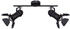 Globo Egon Deckenstrahler schwarz 2x GU10 dimmbar 54x16x26,5cm schwarz (54650-2B)
