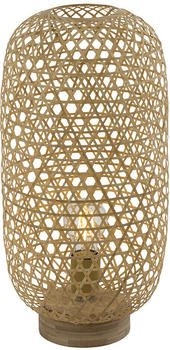 Globo Mirena Tischleuchte natur E27 mit Schalter 22x46cm natur (15367T1)