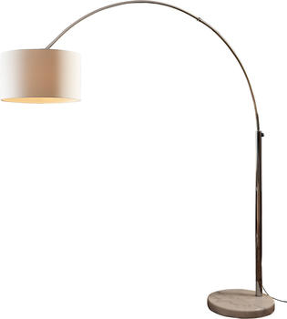 SalesFever Bogenlampe 210 cm weiß