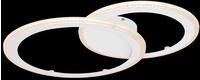 Globo Fenna LED Deckenleuchte weiß, opal mit Fernbedienung 64,6x46,8x6cm weiß,opal (67120-40)