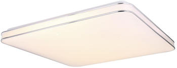 Globo Lassy Smart Home LED Deckenleuchte weiß, opal Tuya App Steuerbar 50x50x8cm weiß,opal (48406-48SH)