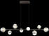Globo LED-Hängeleuchte Klar, Chrom, Titan 24x120x109 cm (4558237103)