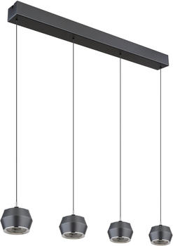Globo LED-H&auml;ngeleuchte Grau, Opal 10x200x80.5 cm (4558223802)