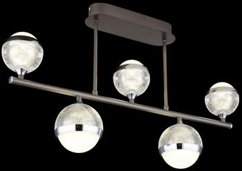 Globo LED-Deckenleuchte Klar, Chrom, Titan 11x37x65 cm (4558237101)