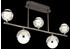 Globo LED-Deckenleuchte Klar, Chrom, Titan 11x37x65 cm (4558237101)