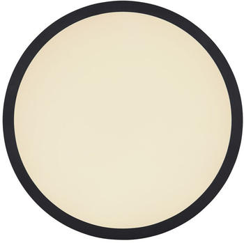 Globo LED-Deckenleuchte Opal, Schwarz, Weiß, rund 2.5 cm (4558509102)