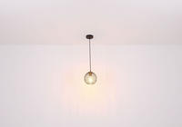 GLOBO LIGHTING H&auml;ngeleuchte "EUSEBIUS" E14 1 Stk. H&auml;ngelampe schwarz Metall