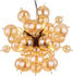 Globo Hängeleuchte Schwarz, Gold 120 cm (4558297504)