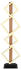 Globo Stehleuchte Dustin, Opal, Schwarz 18x10.3x30.7 cm (4558950401)