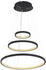 Globo Hängeleuchte Opal, Schwarz 120 cm (4558419602)