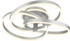 Globo LED-Deckenleuchte Grau, Opal 57.5x20x60 cm (4558121801)