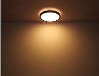 GLOBO LIGHTING LED Deckenleuchte "SAMMI" LED-Modul 1 Stk. warmwei&szlig; - kaltwei&szlig;