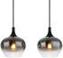 Globo Hängeleuchte Maxy, Schwarz 18x120x100 cm (4558481504)
