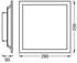 LEDVANCE LED-Panel, WiFi RGBTW, weiß Smart #4099854090370