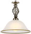Globo Pendelleuchte Glas satiniert DxH: 30x120 cm rund (129471)