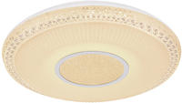 GLOBO LIGHTING LED Deckenleuchte "KLEMENS" LED-Modul 1 Stk. warmwei&szlig; -...