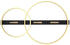 Globo LED-Deckenleuchte Opal, Schwarz, Gold F, 58.5x10.2x93 cm (4558488001)
