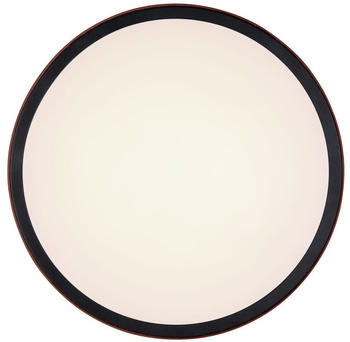 Globo LED-Deckenleuchte Opal, Schwarz, Weiß, Dunkelbraun 123 mm, F, 8 cm (4558453001)