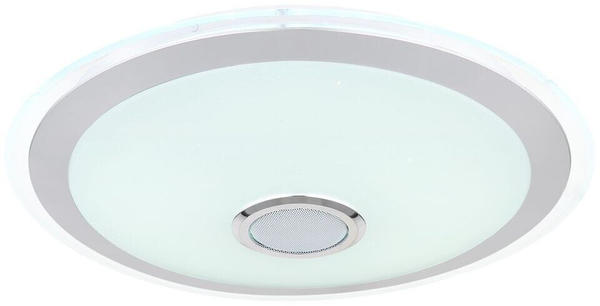Globo LED-Deckenleuchte Klar, Opal, Silber, Weiß, Chrom 294 mm, 10.5 cm (4558456801)