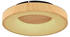 Globo LED-Deckenleuchte Natur, Opal, Schwarz F, 10 cm (4558443601)