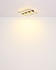 Globo LED-Deckenleuchte Opal, Schwarz, Dunkelbraun F, 60x5.5x60 cm (4558955103)