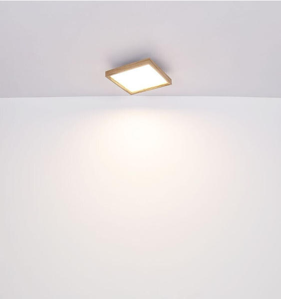 Globo LED-Deckenleuchte Natur, Opal, Weiß 30x8.5x120 cm (4558463603)