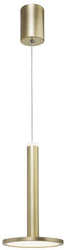 Nova Luce LED Pendelleuchte Palencia in Messing 11W 414lm gold / messing
