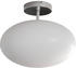 Lindby Sonika Deckenleuchte Satin Nickel/Opal White (9626456)