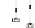 Fischer & Honsel LED Pendelleuchte Lavin 3-flammig Sandschwarz rauchfarbig