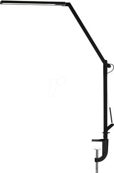 Müller-Licht LED-Tischleuchte Sella Klemme CCT dimmbar schwarz – Flexible Lichtsteuerung für unterschiedliche Tageszeiten