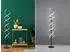 Trio LED-Stehleuchte Sequence, dimmbar, CCT, messing